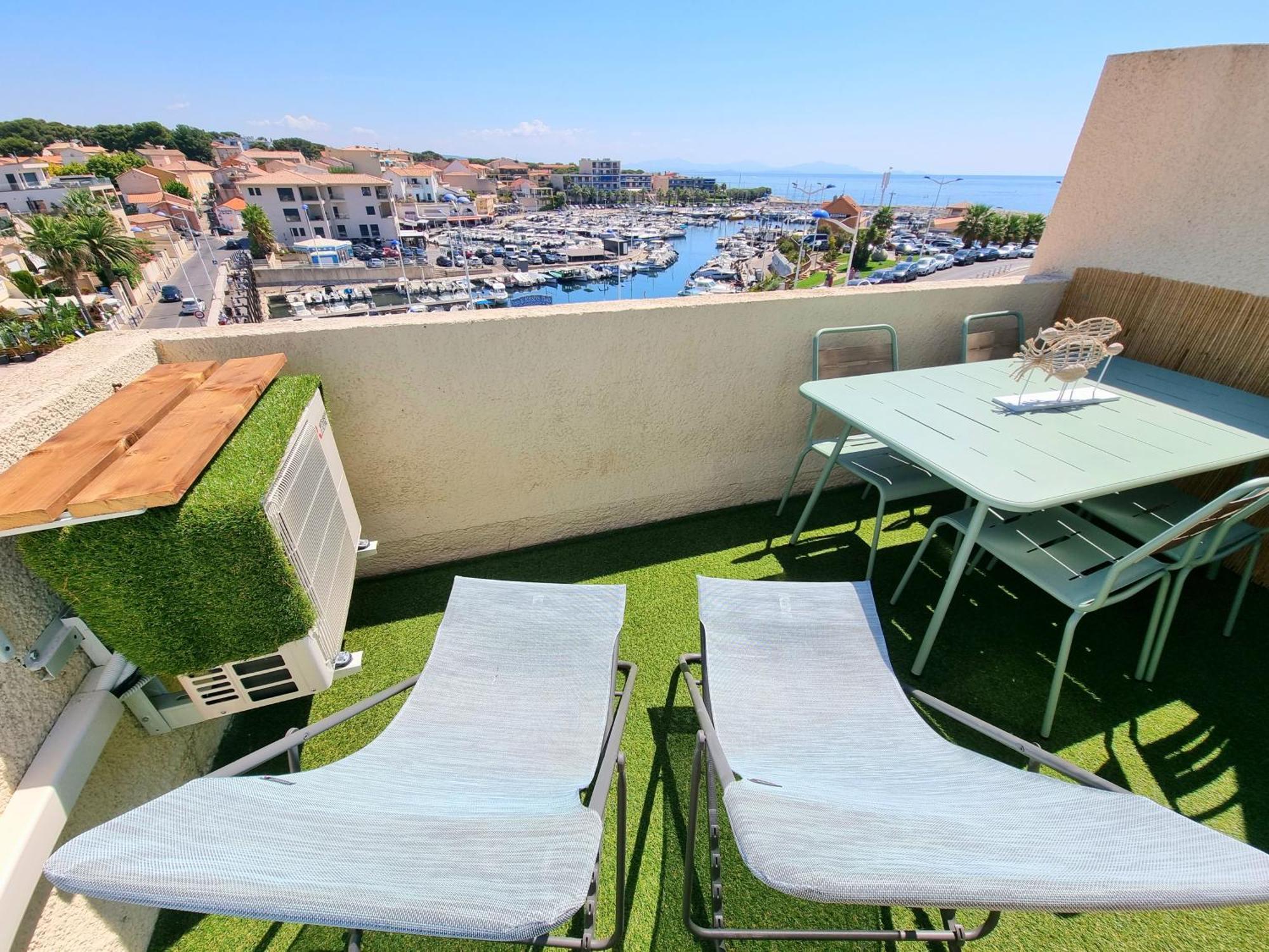Superbe Appartement Avec Vue Mer Et Terrasse ソセ・レ・パン エクステリア 写真